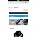 Web Mobile App for Android phone for Opencart